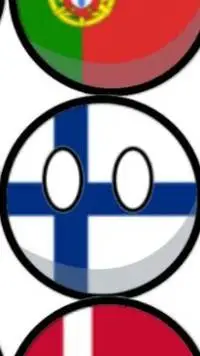 ai character: FINLANDIA  background