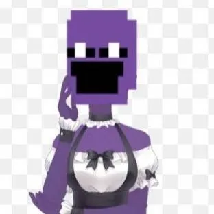 chat with ai character: purple girl