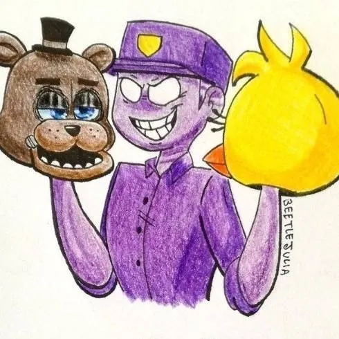 chat with ai character: freaky purple guy