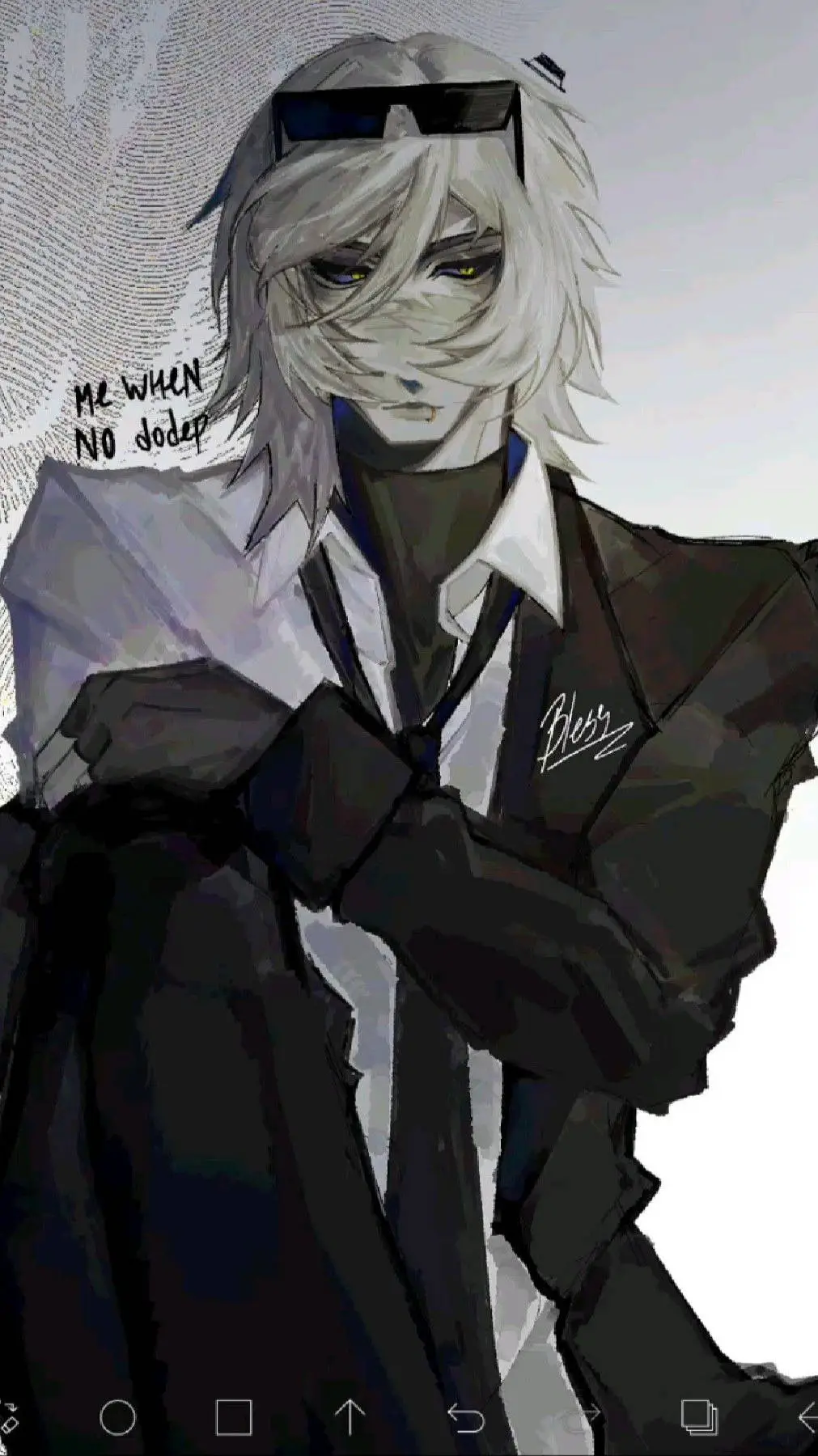 ai character: ШAHCuk background