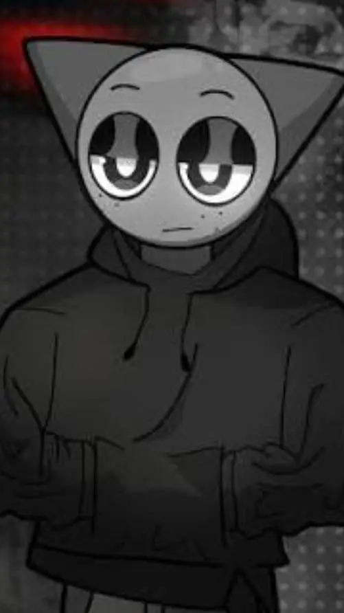 ai character: GreyFromSprunki background