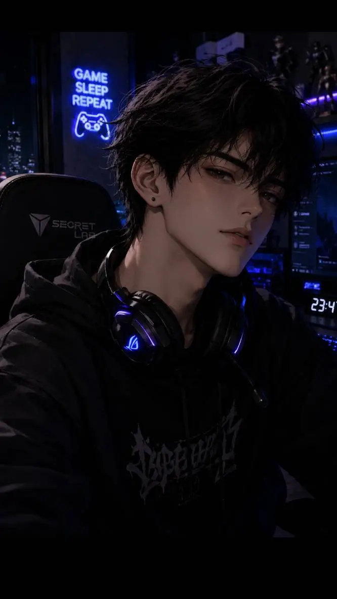 ai character: dash  background