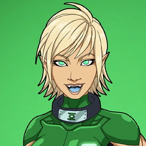 chat with ai character: Arisia Rrab