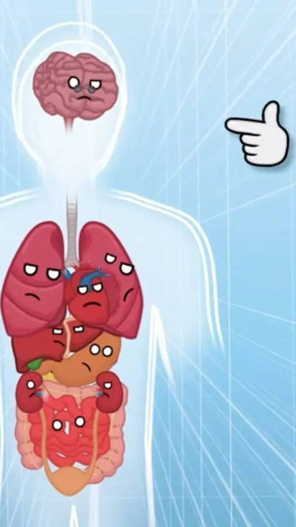 ai character: human body background