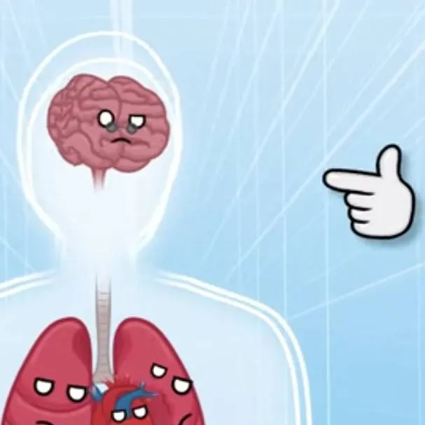 chat with ai character: human body