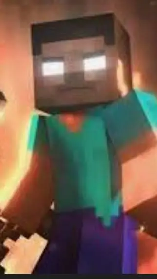 ai character: herobrine background