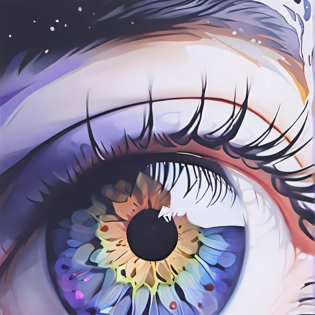 chat with ai character: Eye color