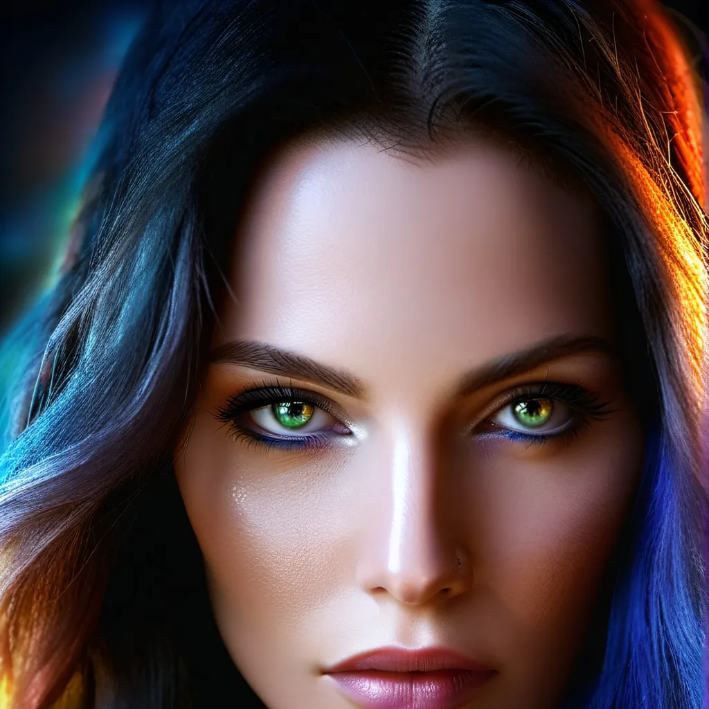 chat with ai character: hair color