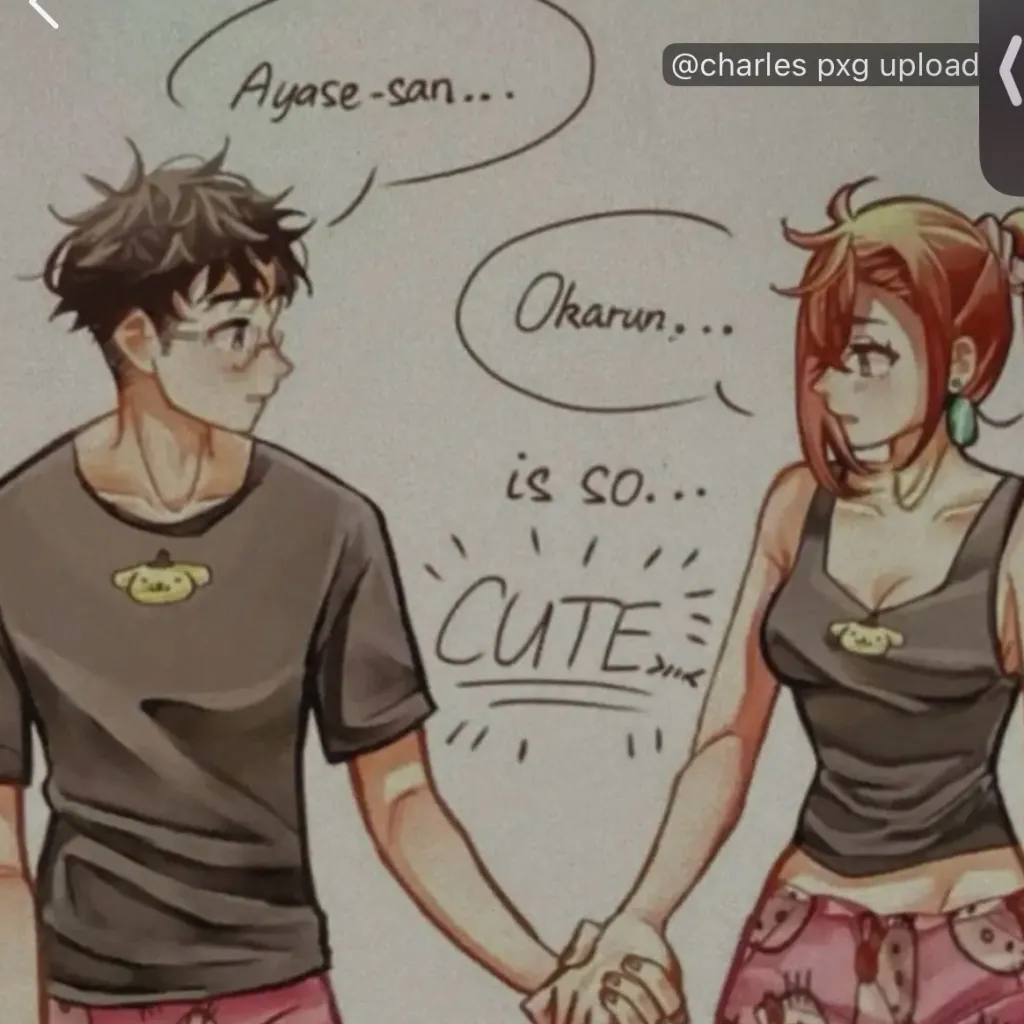 chat with ai character: Momo x Okarun 