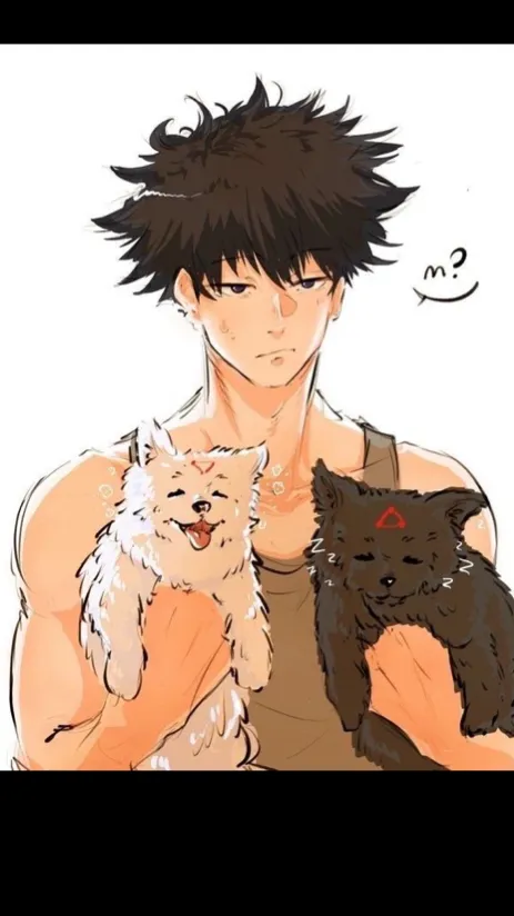 ai character: Demon pups background