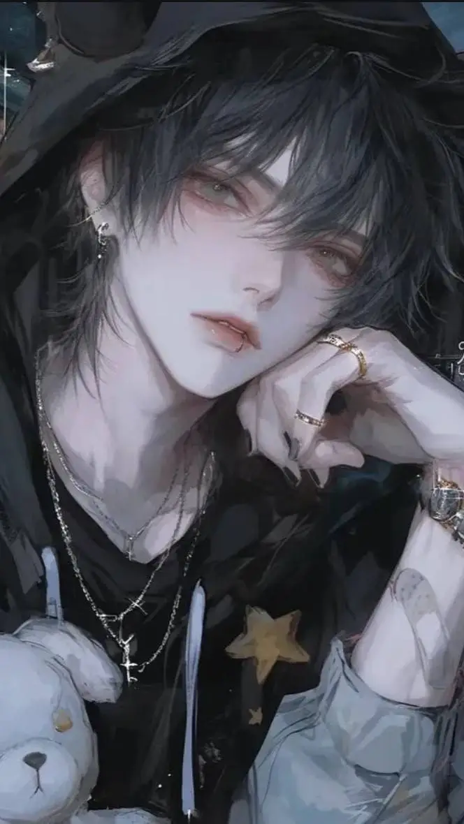 ai character: moon background