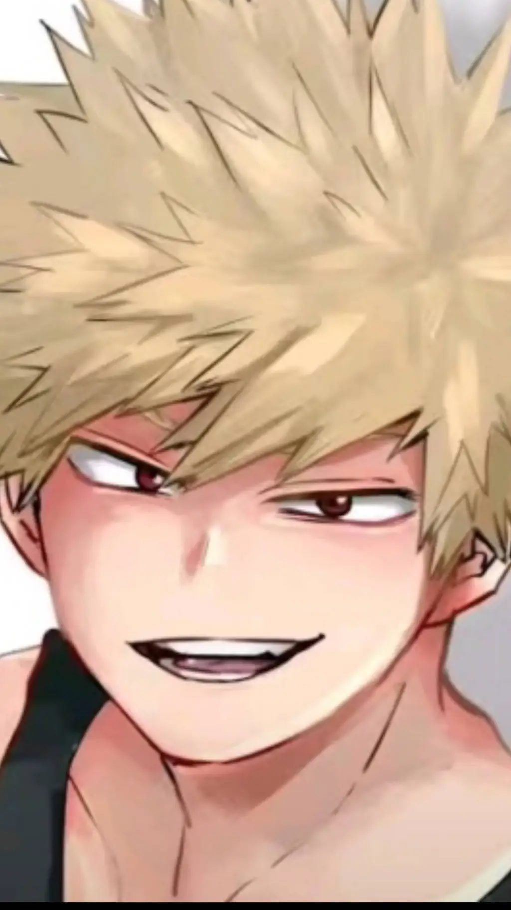 ai character: bakugo sexy😏 background
