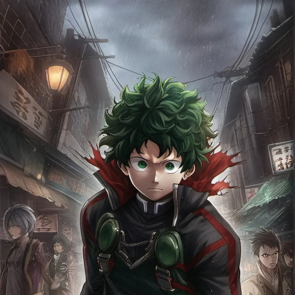 chat with ai character: Boku no hero 