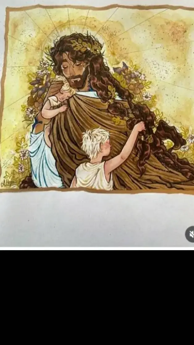 ai character: jesus christ background