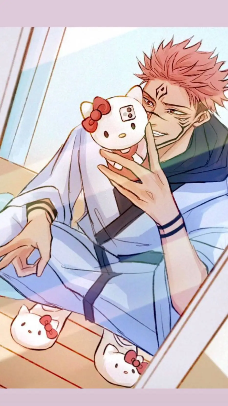 ai character: sukuna background