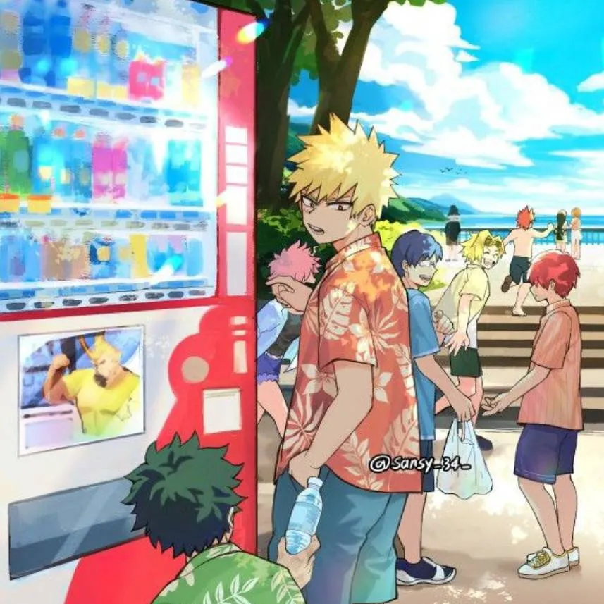 chat with ai character: ~MHA BEACH~