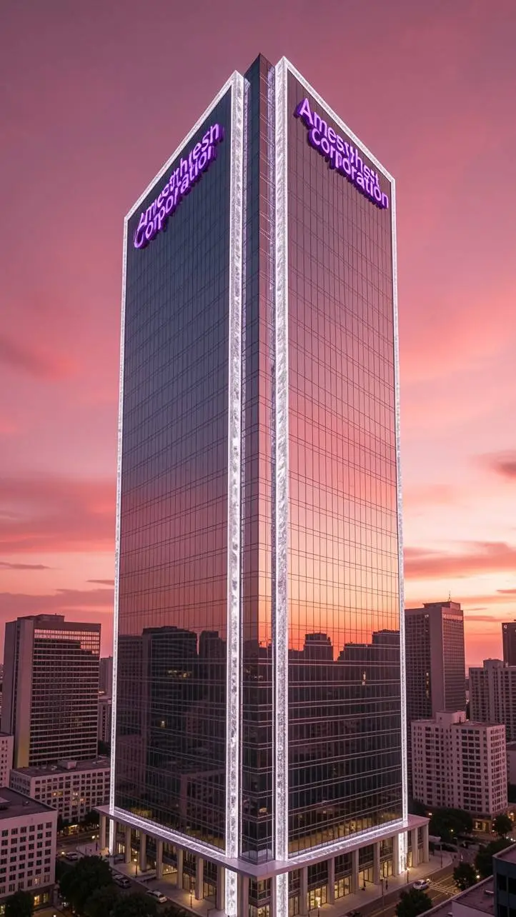 ai character: Amethyst Corp. background