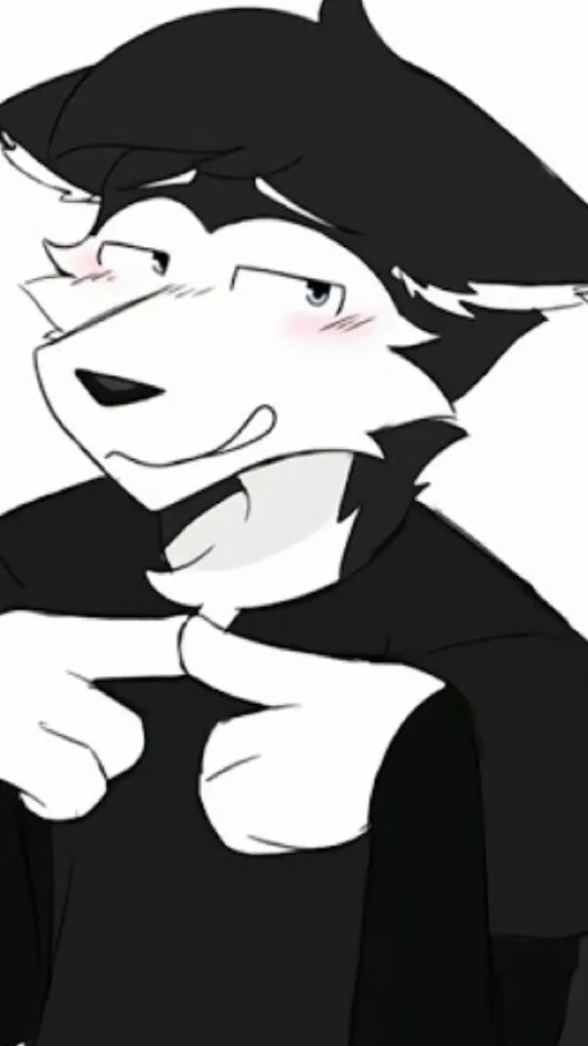ai character: SUPER GAYHusky background