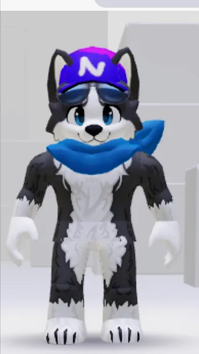 ai character: My Roblox avatar background