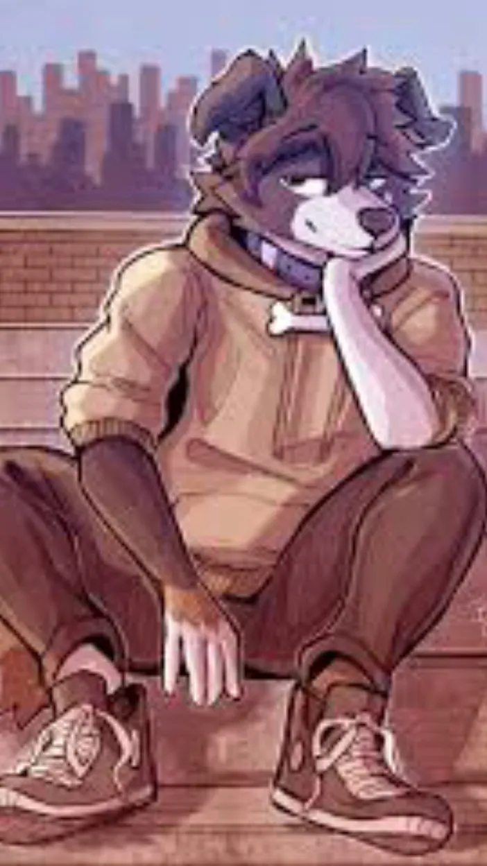 ai character: Leon  background