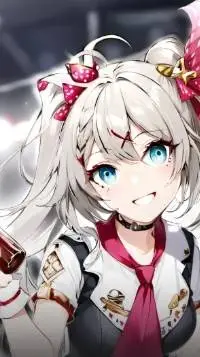 ai character: amiga falsa  background