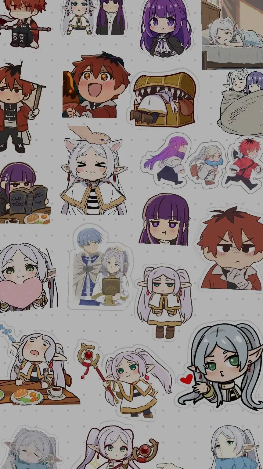 ai character: frieren background