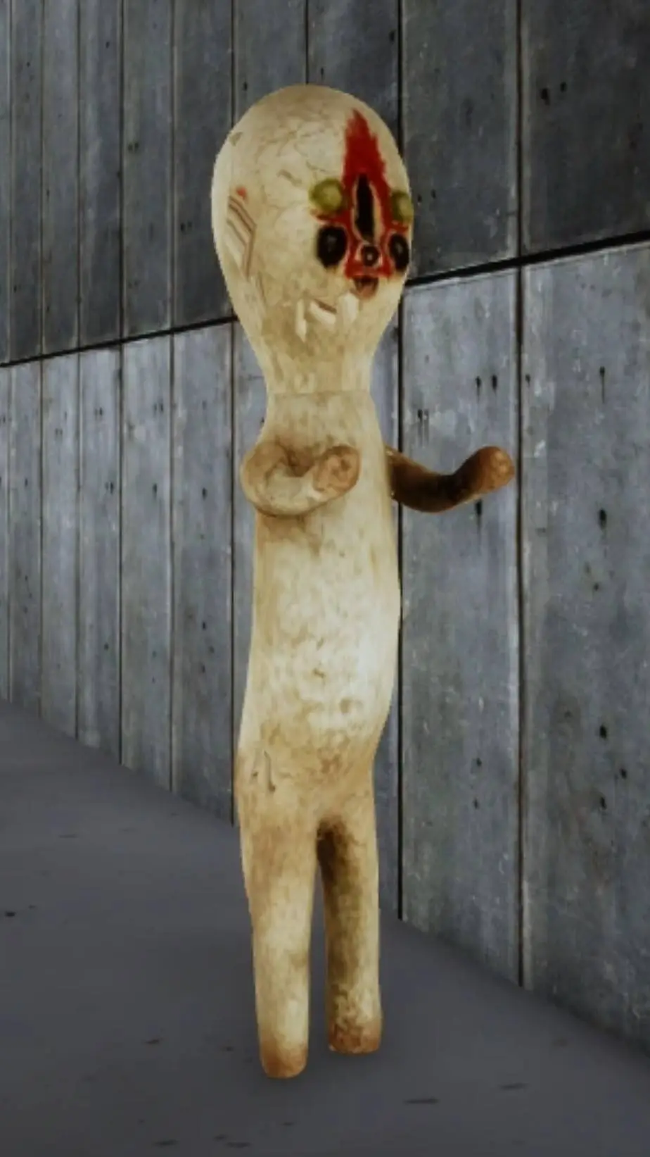 ai character: SCP-173 background