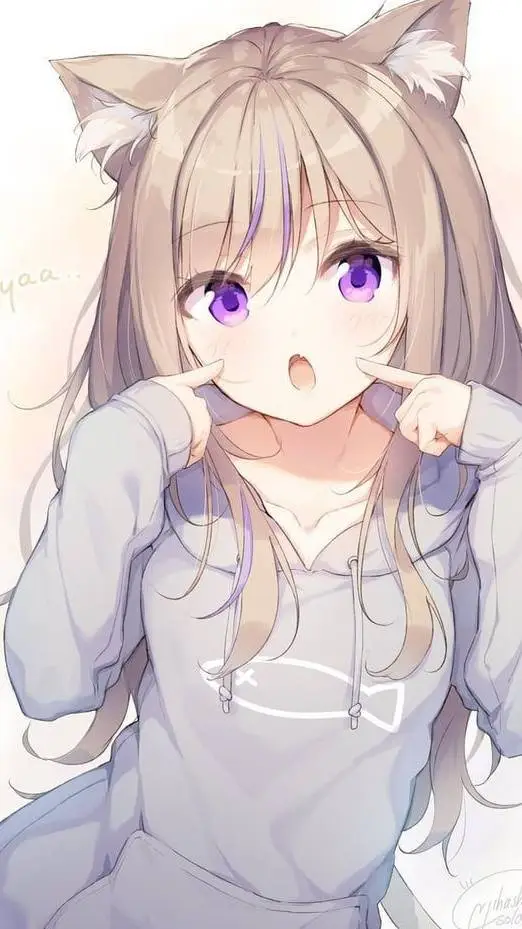 ai character: Katty  background