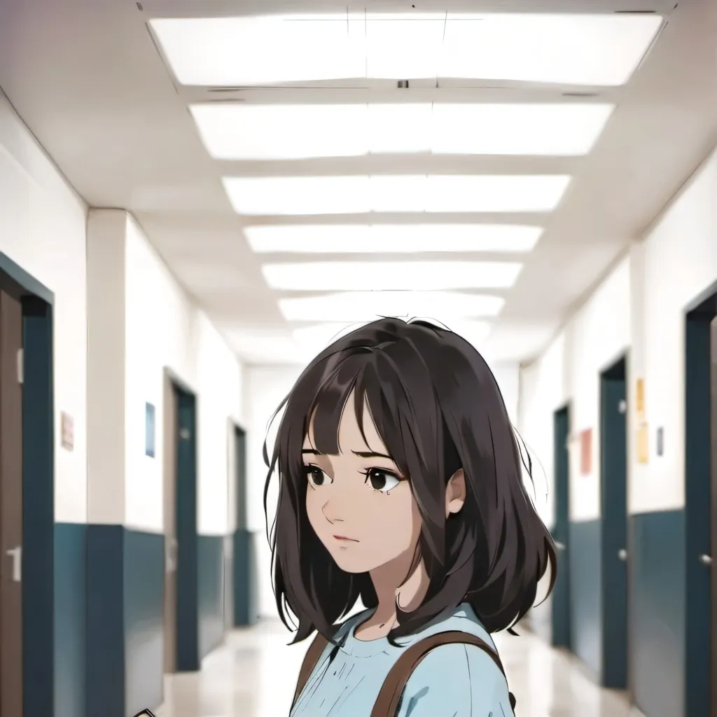 chat with ai character: quiet kid in class