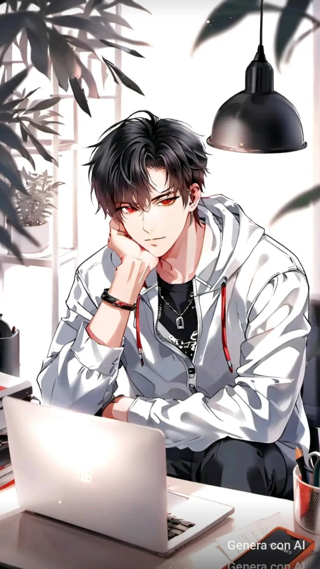 ai character: Luca background