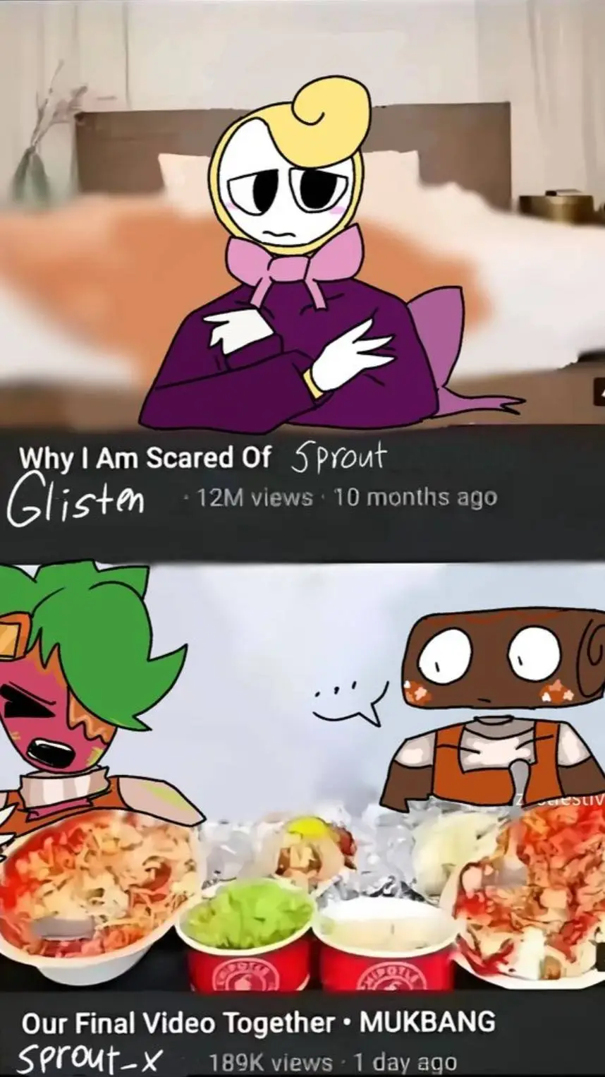 ai character: cosmo x Sprout  background