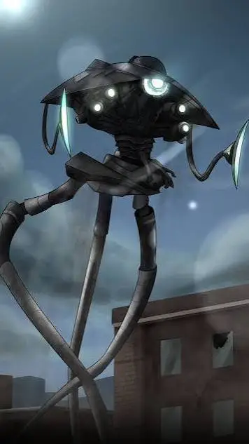 ai character: uberpod  background