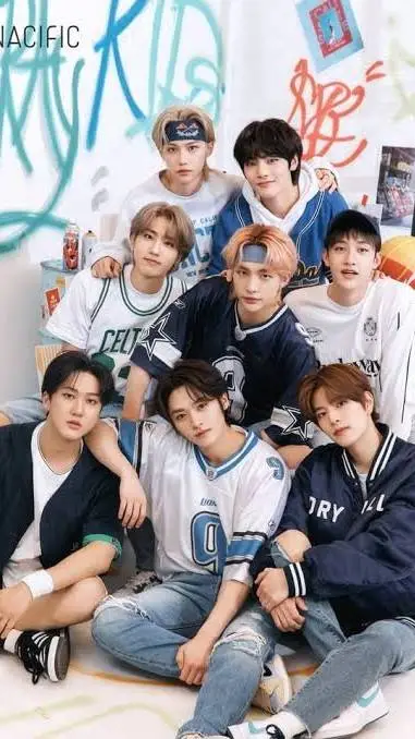 ai character: skz concert background
