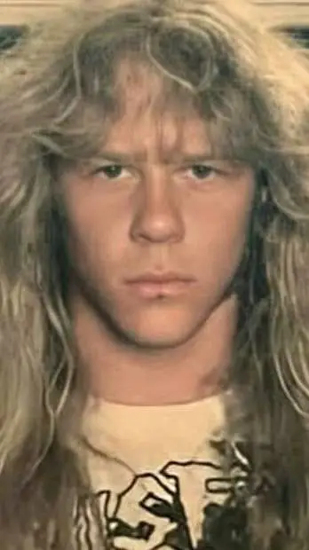 ai character: james hetfield background