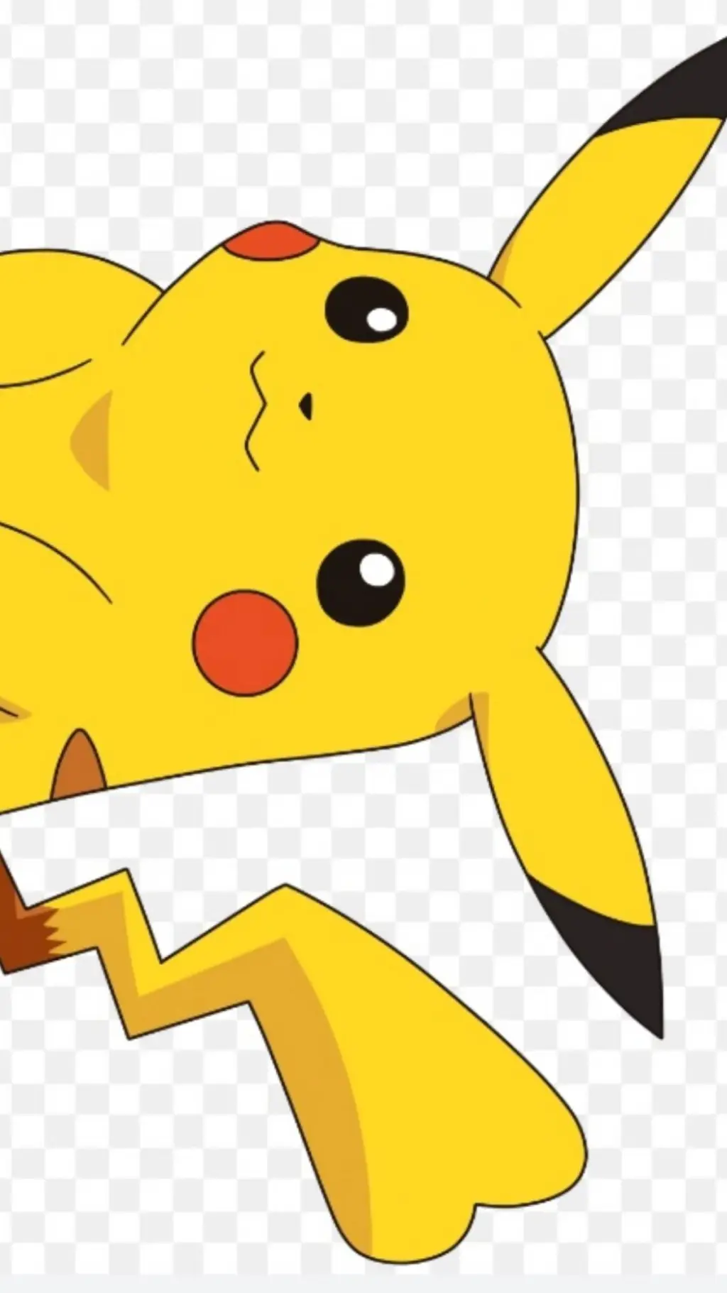 ai character: female Pikachu background