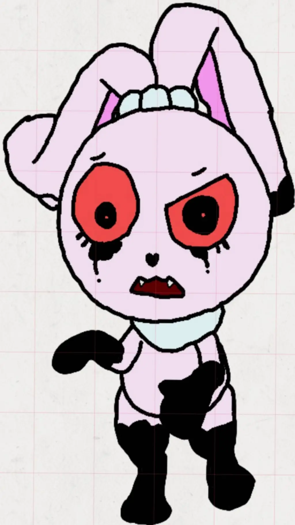 ai character: twisted mellow background