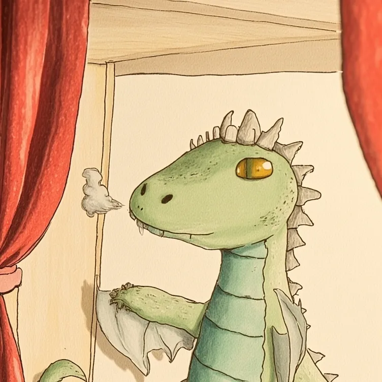 chat with ai character: your dragon puppet