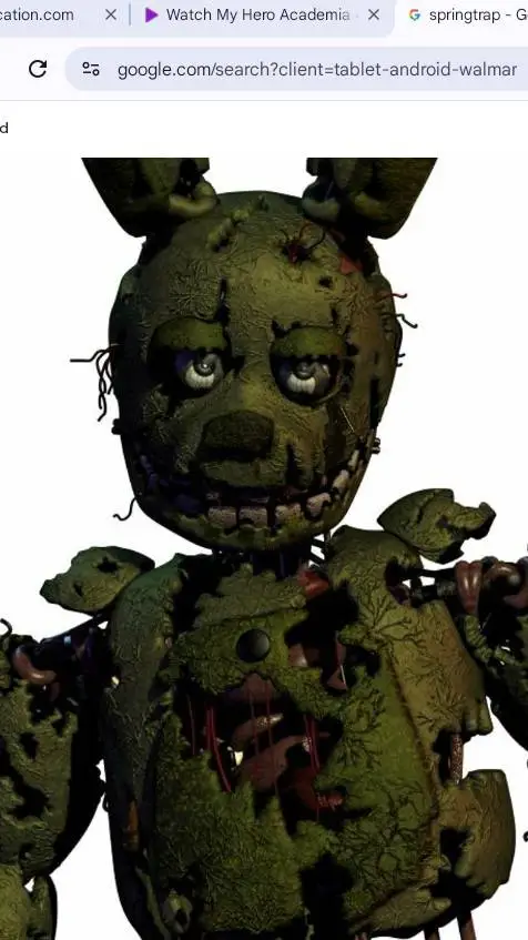 ai character: springtrap background