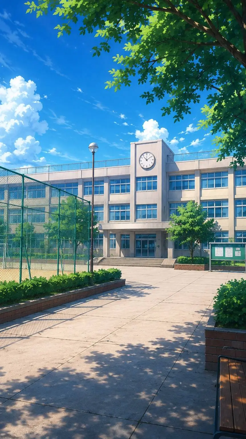 ai character: escuela  background