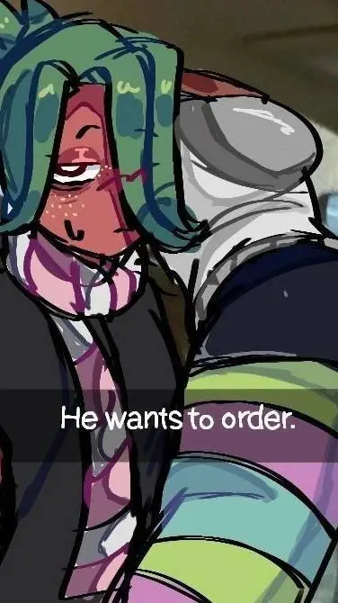 ai character: freaky sprout background