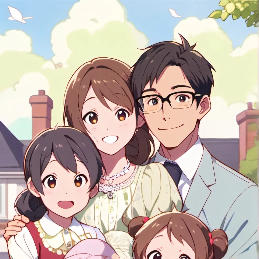 chat with ai character: sweet family 