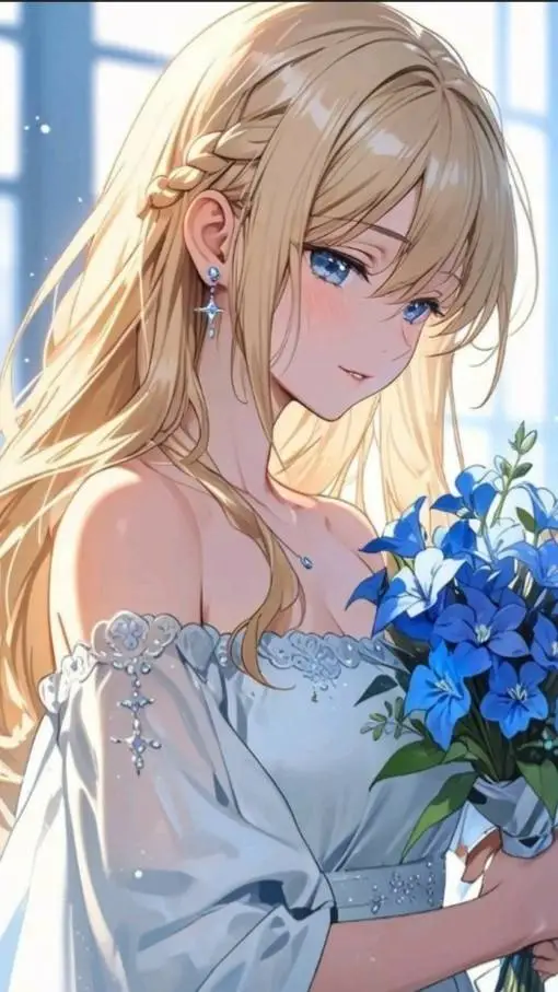 ai character: Blossom💐 background