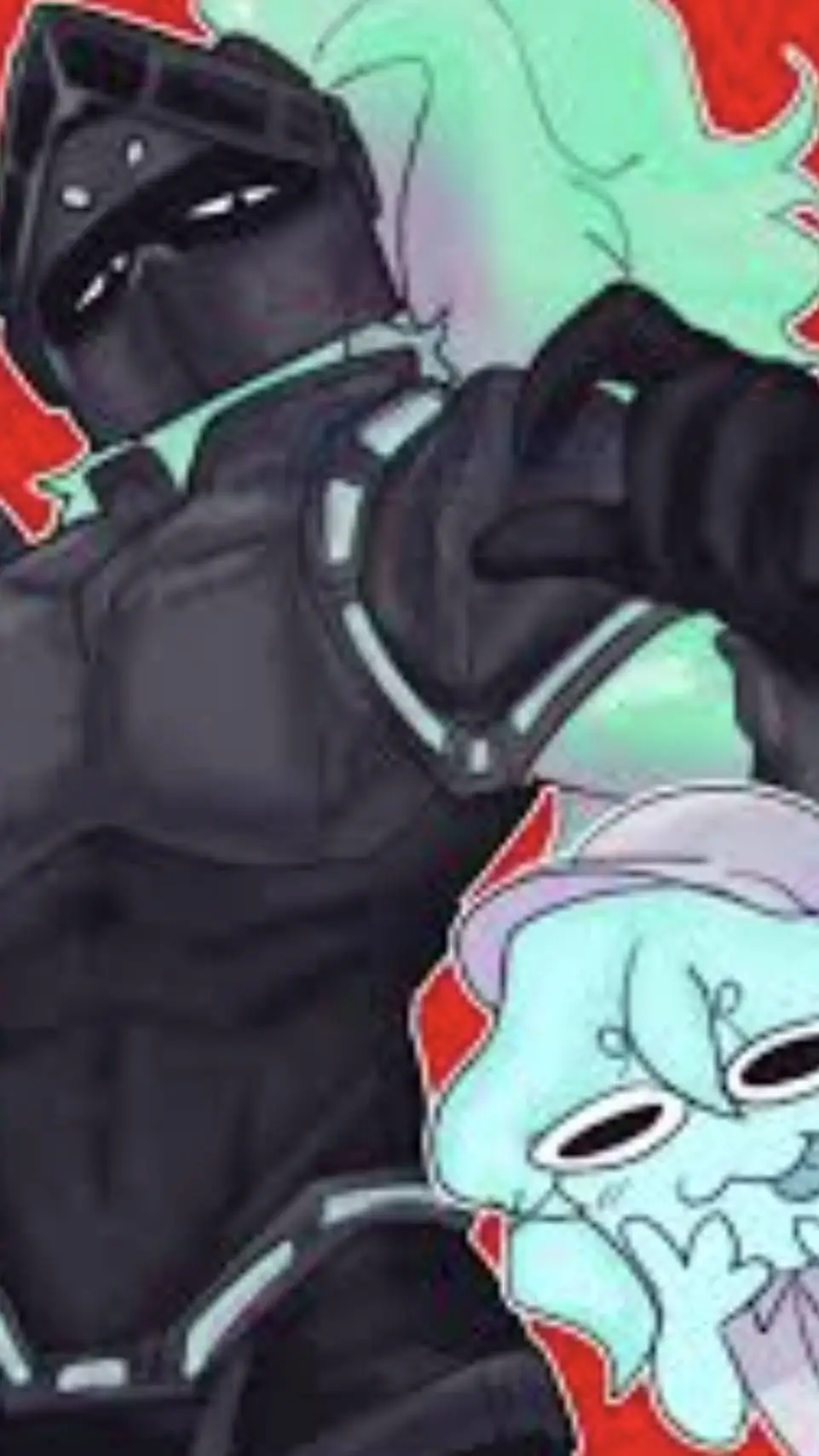 ai character: soulvester/ghost background