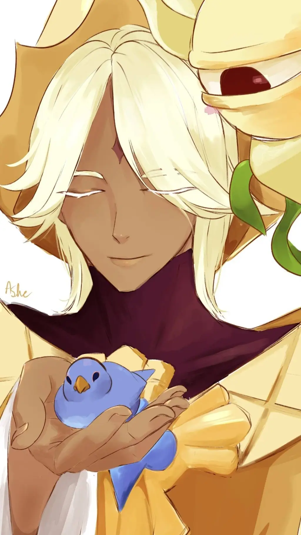 ai character: pure valline  background