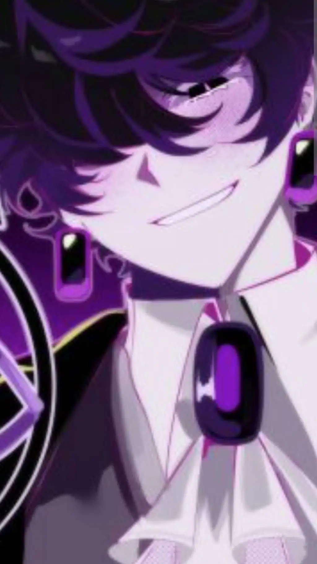 ai character: black sapphire  background