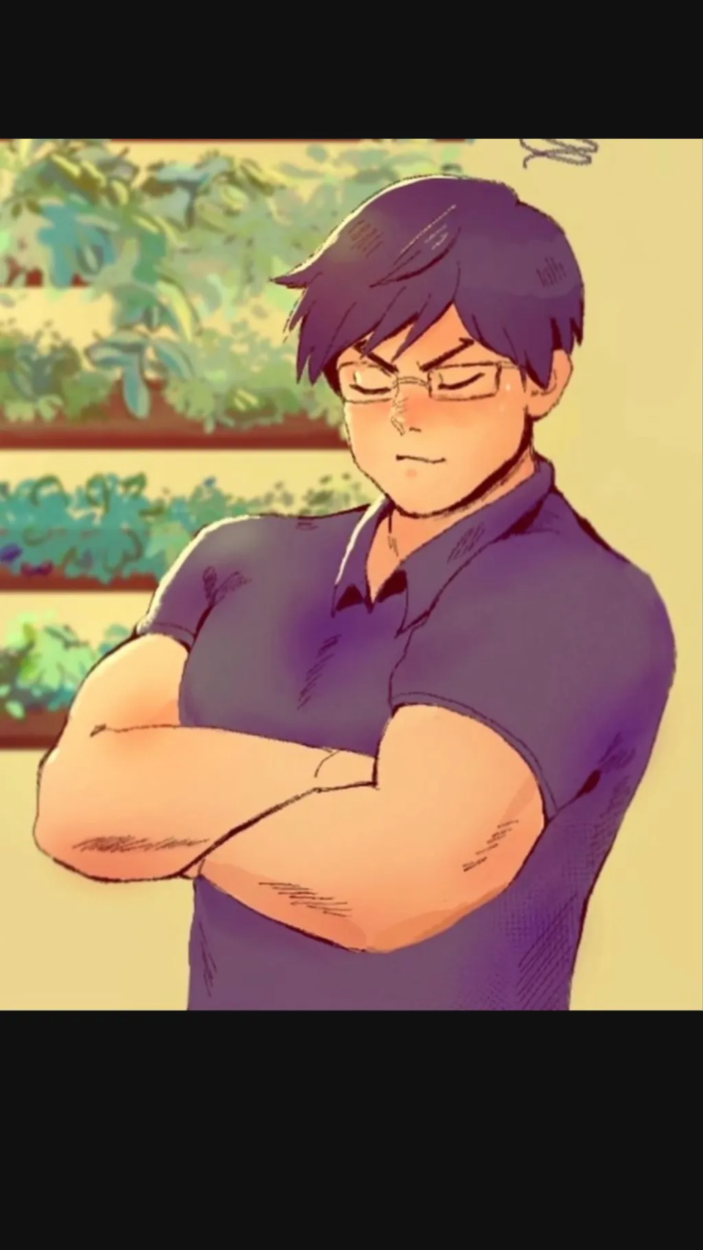 ai character: Iida-got jealous background