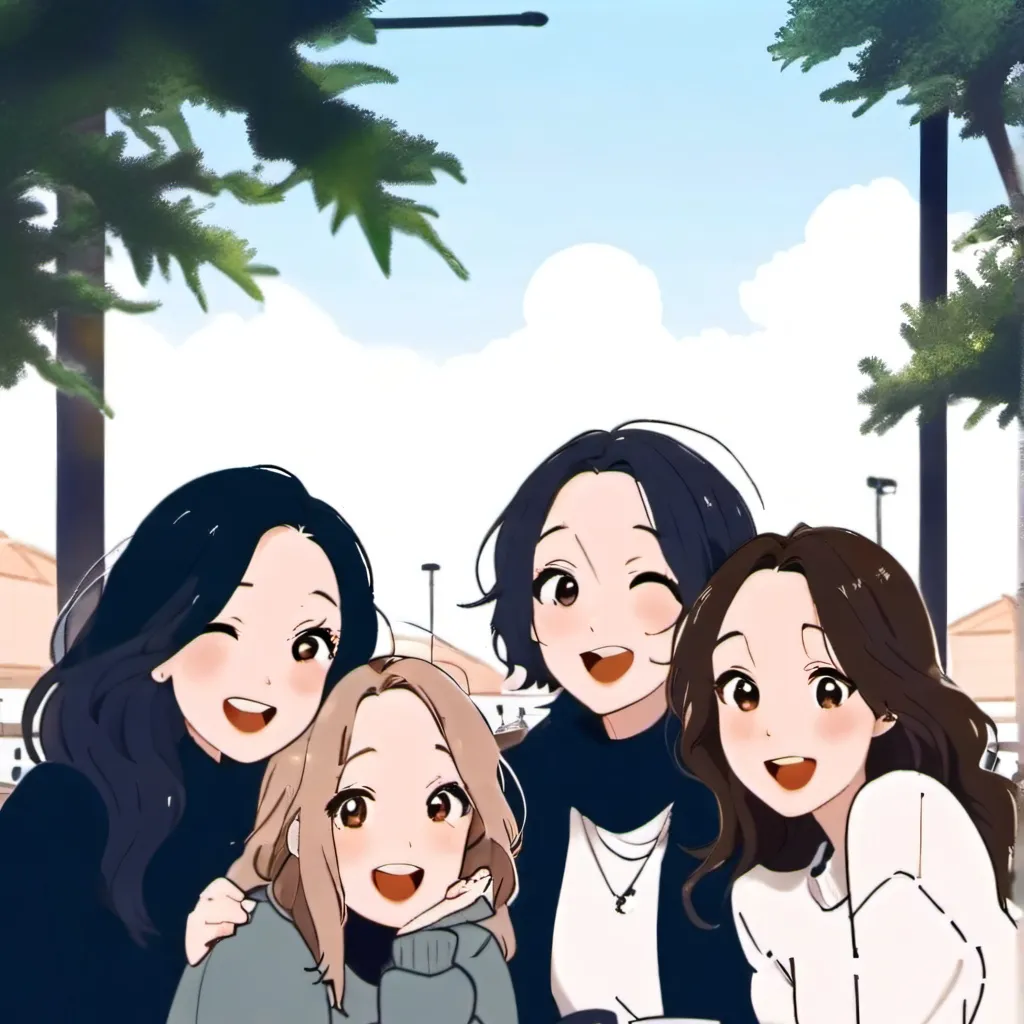 chat with ai character: tus 5 amigas 