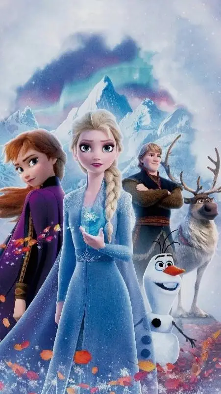 ai character: ❄️Frozen 2❄️ background
