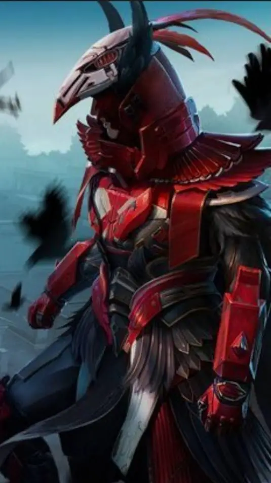 ai character: Blood Raven (PUBG) background