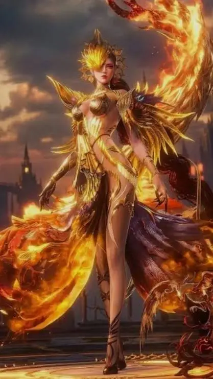 ai character: Phoenixtra (PUBG) background